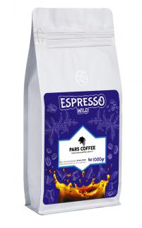 PARS COFFEE Esprresso Wild - 1 Kg - Profesional Çekirdek Kahve - Orta-koyu Kavrulmuş 